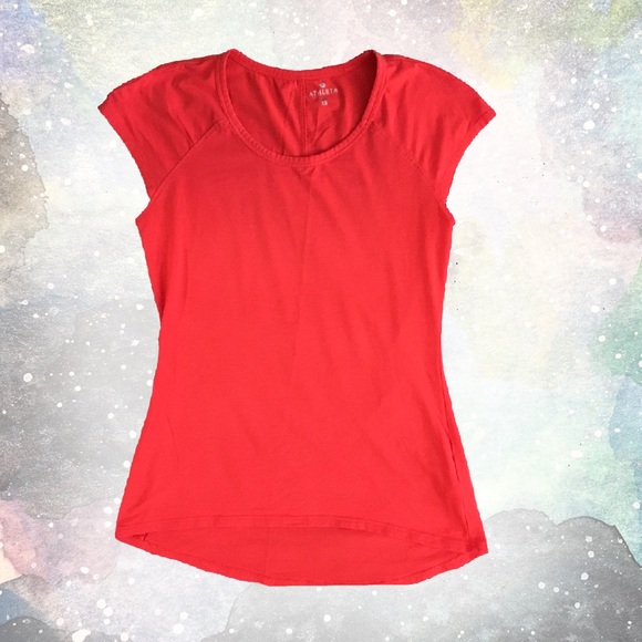 Athleta Tops - Athleta T-Shirt, Women’s XS, Bright Coral. VGUC